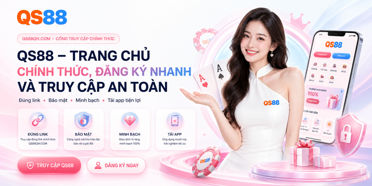 banner trang chủ chính thức QS88