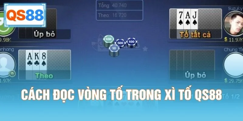 Cách đọc vòng tố trong xì tố QS88