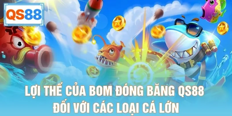 Lợi thế của bom đóng băng QS88 đối với các loại cá lớn